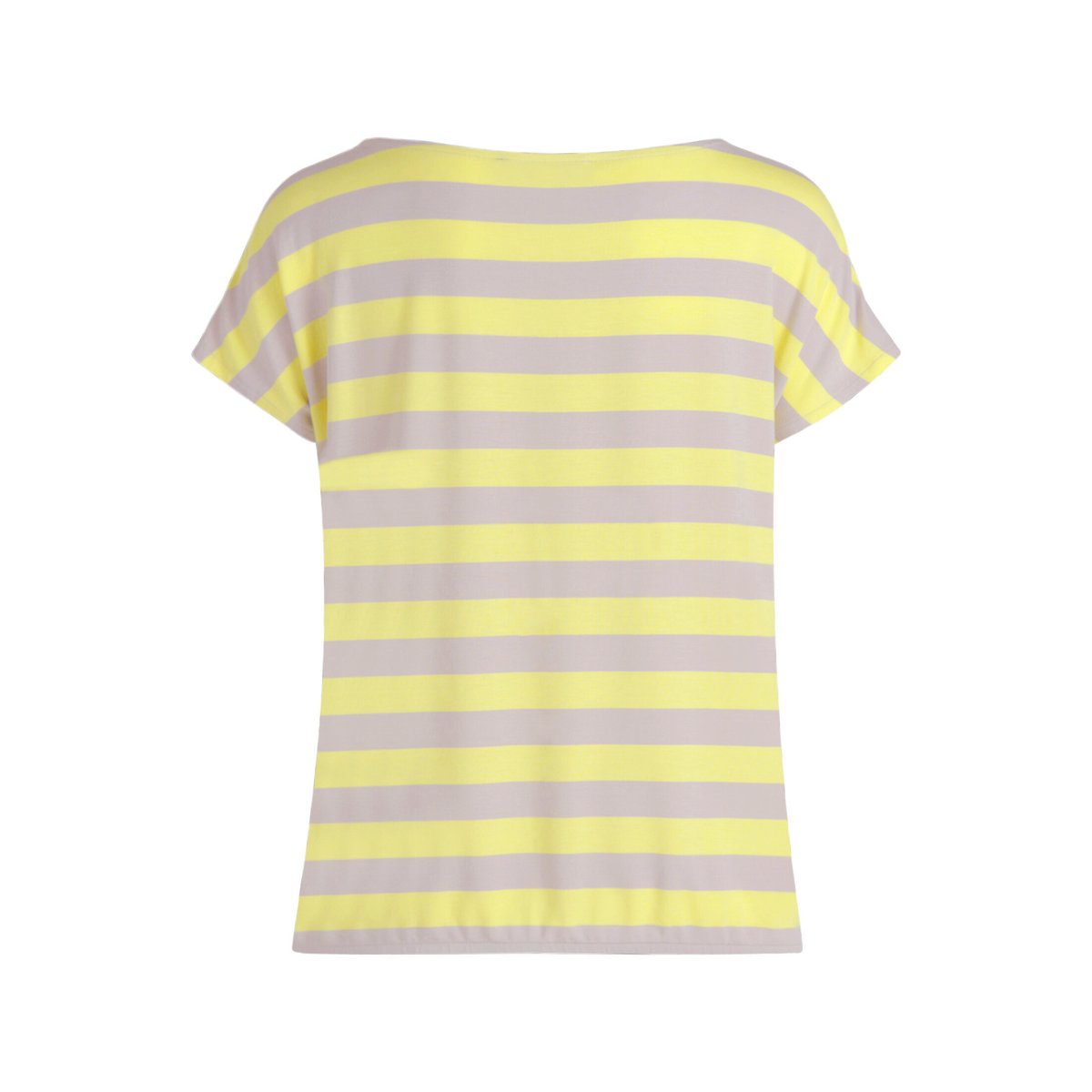 Haut imprimé à élastique beige/yellow, BETTY BARCLAY