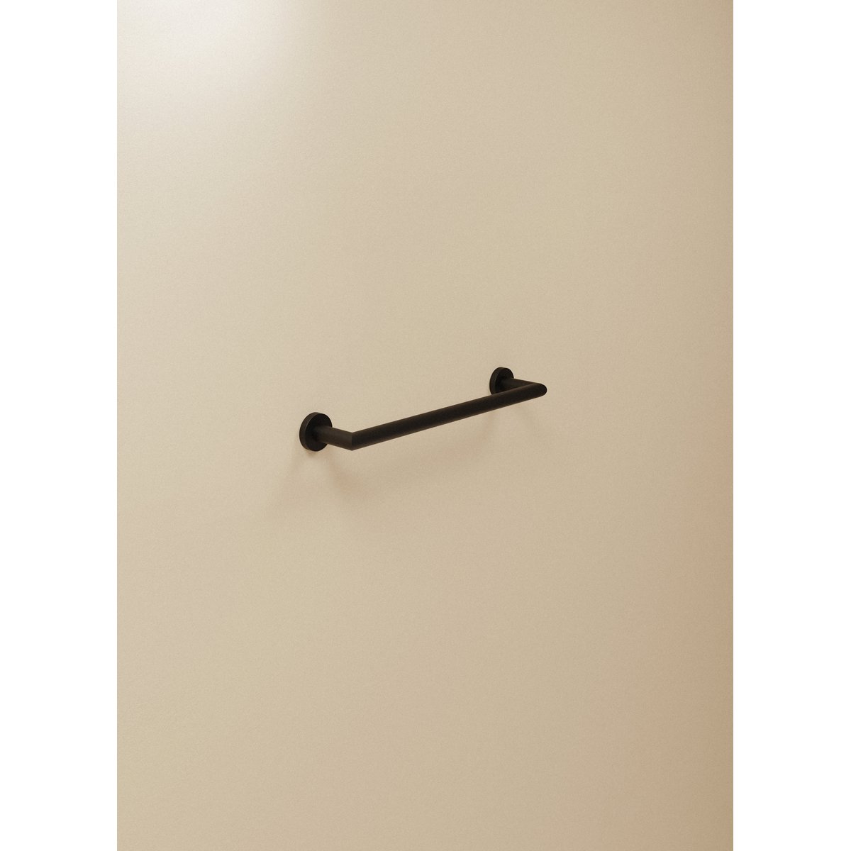 Porte Serviette mural avec vis ou adhésif KUBIC COOL noir, COSMIC