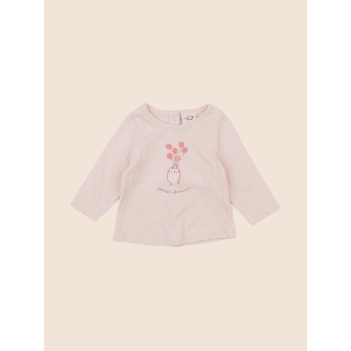 Tee-shirt - Bon état rose, TAPE A L'OEIL