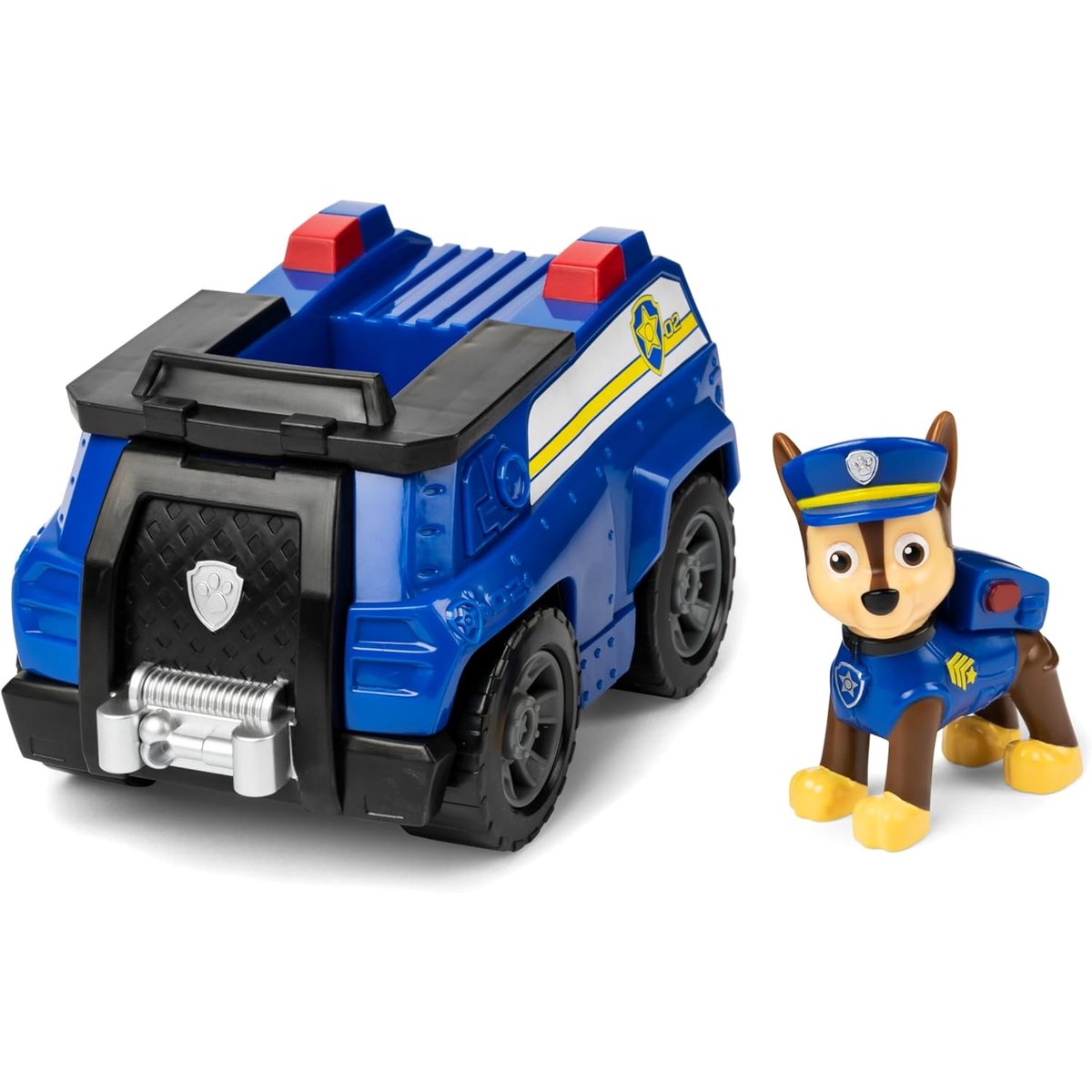 La Pat Patrouille Véhicule de police avec la figurine de Chase multicolore, SPIN MASTER