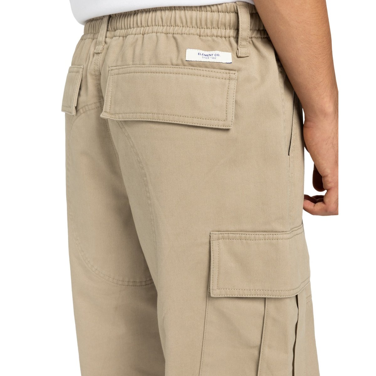 Pantalon cargo BIG CARGO beige aluminum, ELEMENT