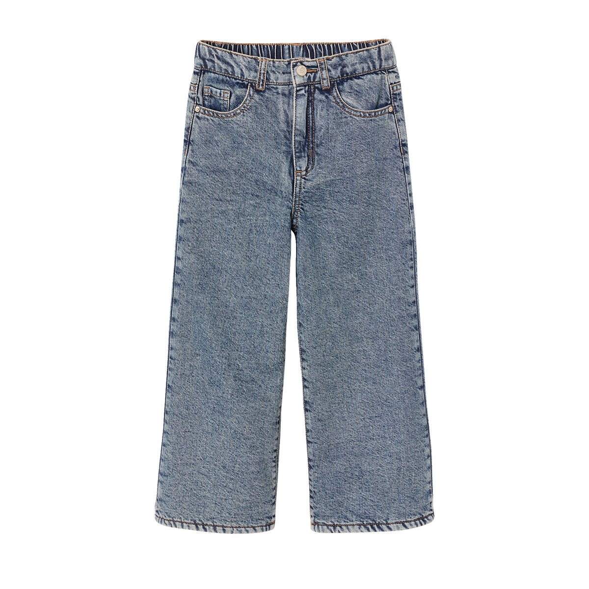 Jean large bleu moyen, VERTBAUDET