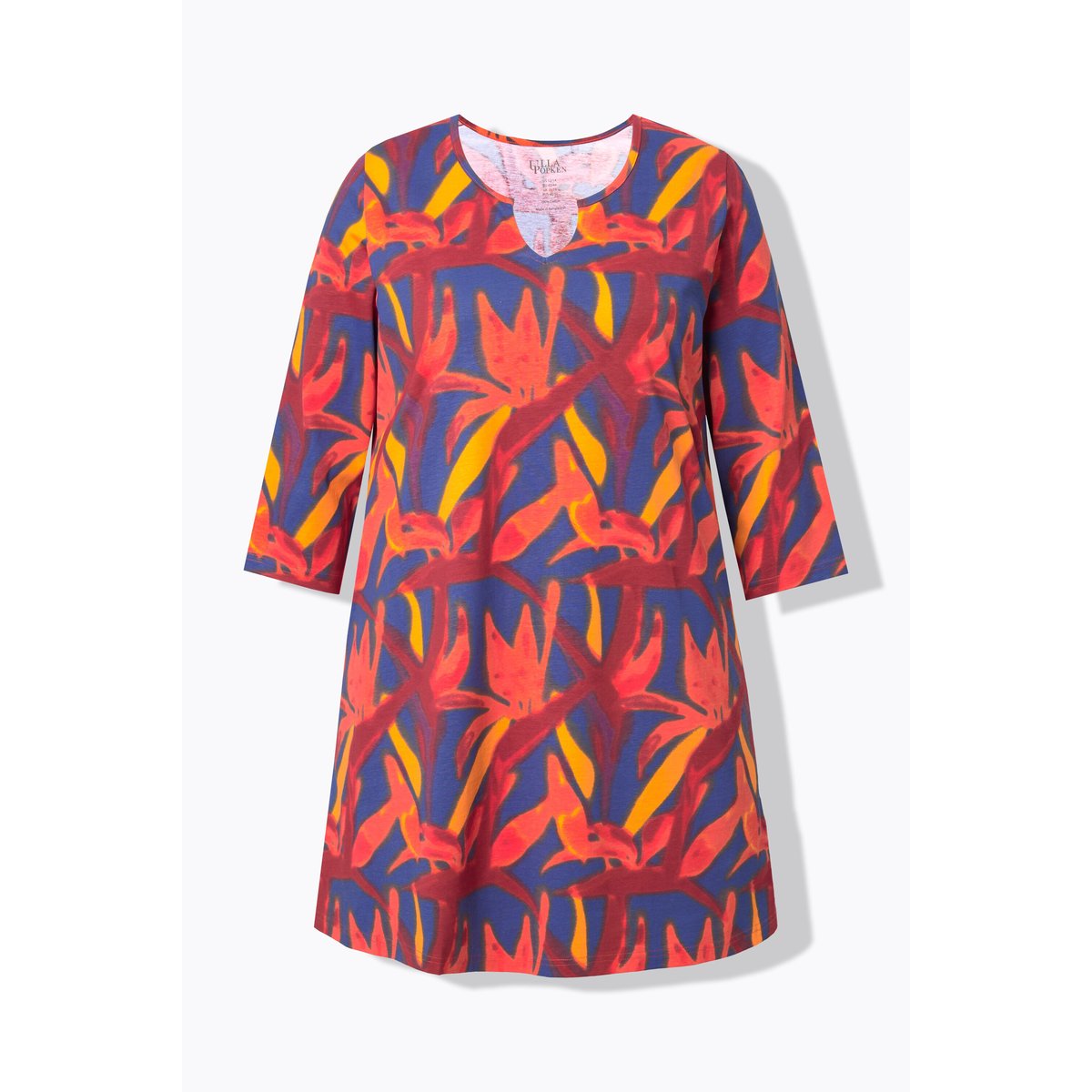 T-shirt long noir, ULLA POPKEN