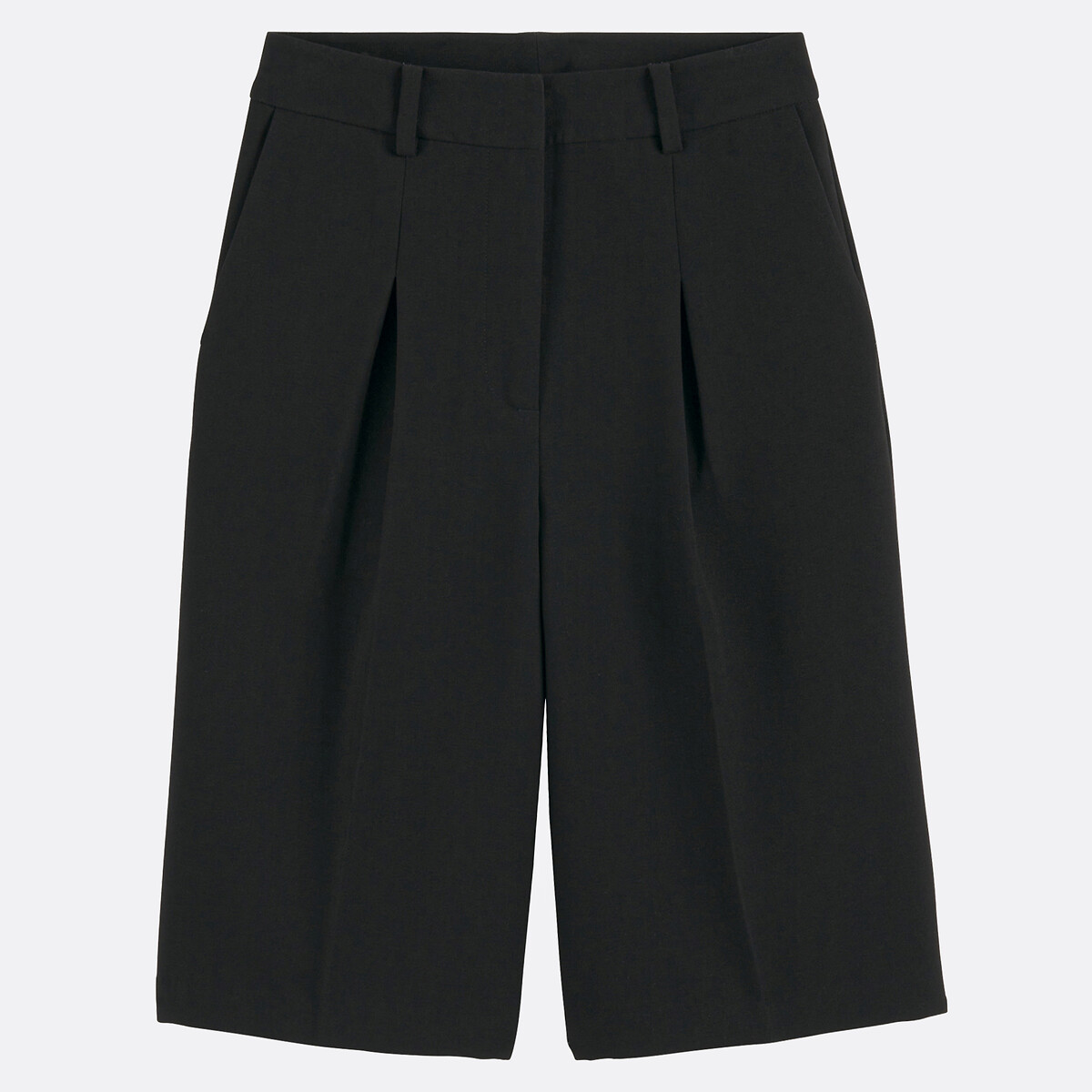 Bermuda avec plis noir, LA REDOUTE COLLECTIONS