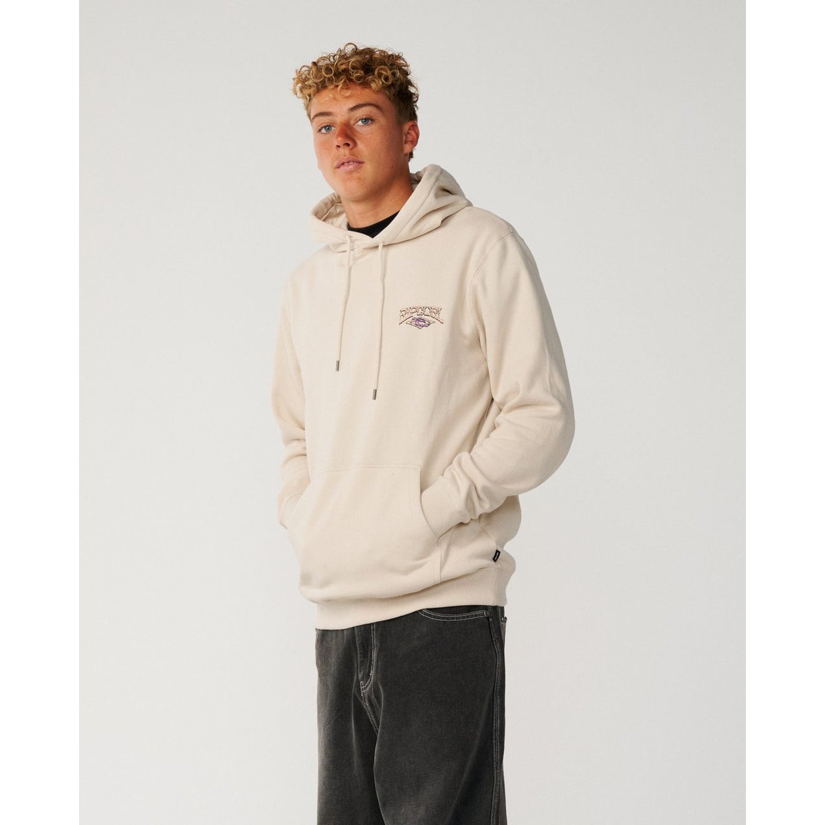 Sweat à capuche Air Shred vintage white, RIP CURL
