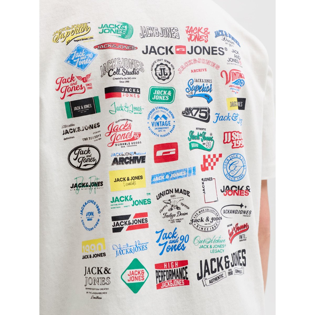 T-Shirt cloud dancer, JACK & JONES JUNIOR