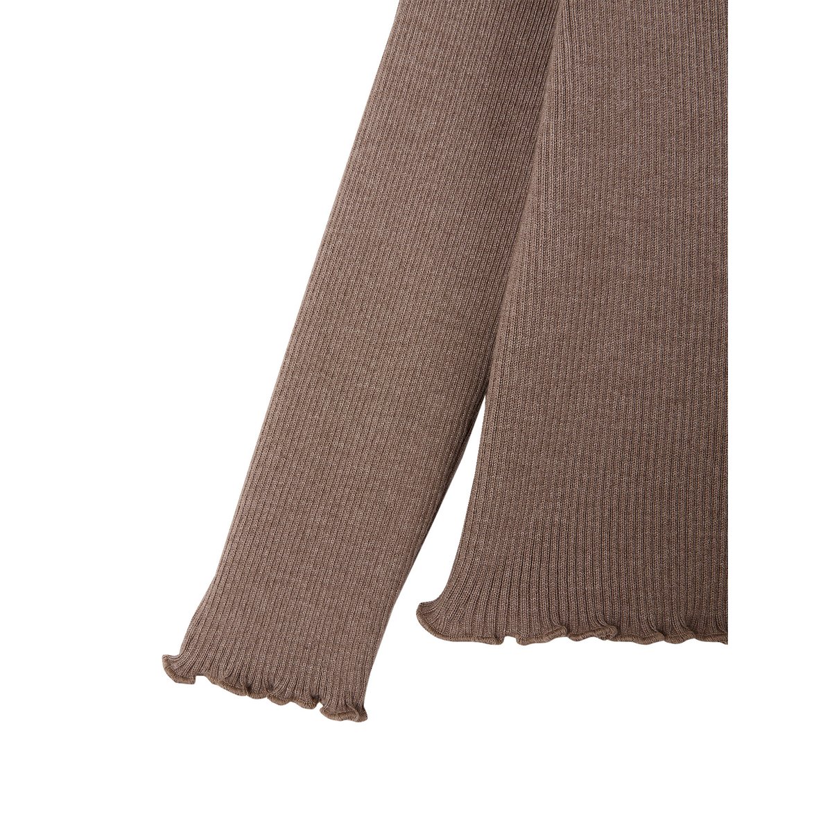 Sous-pull tricot taupe, VERTBAUDET