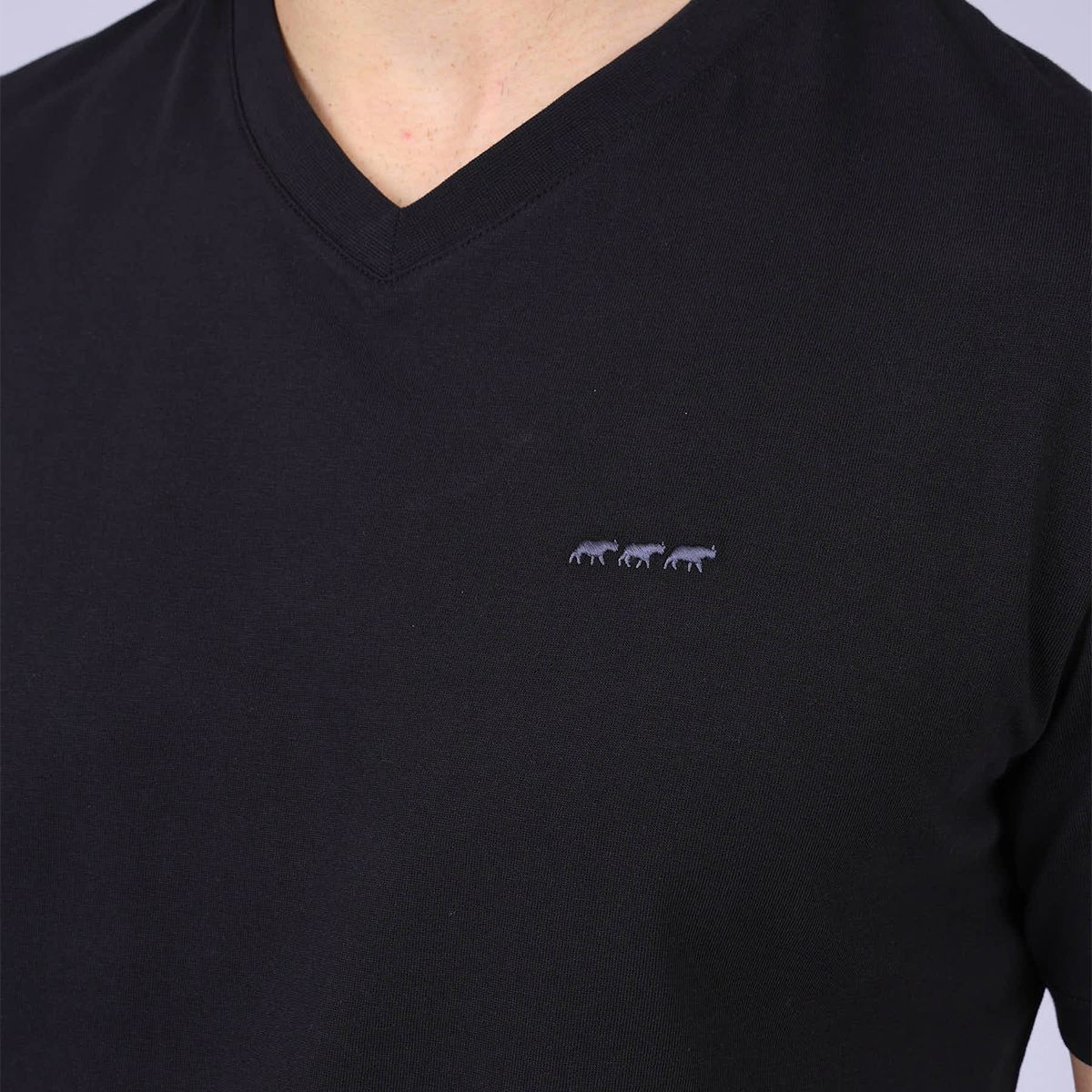 T-shirt Hunter noir, MISE AU GREEN
