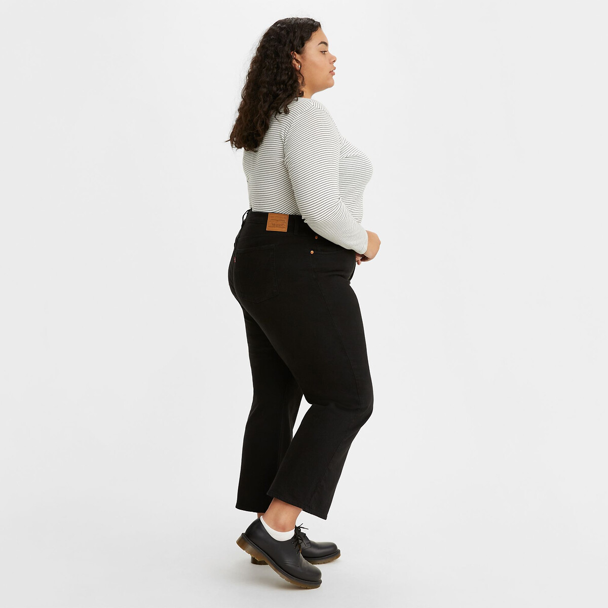 Jean Ribcage Straight Ankle black sprout, LEVI’S PLUS