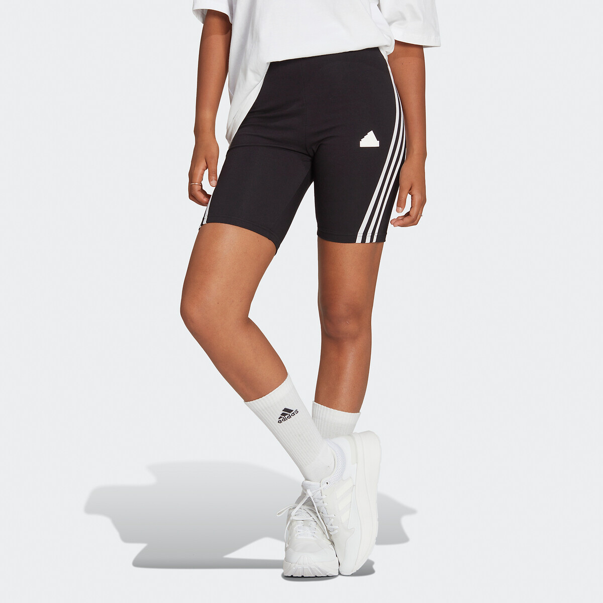 Short cycliste Future Icons 3-Stripes noir, ADIDAS SPORTSWEAR
