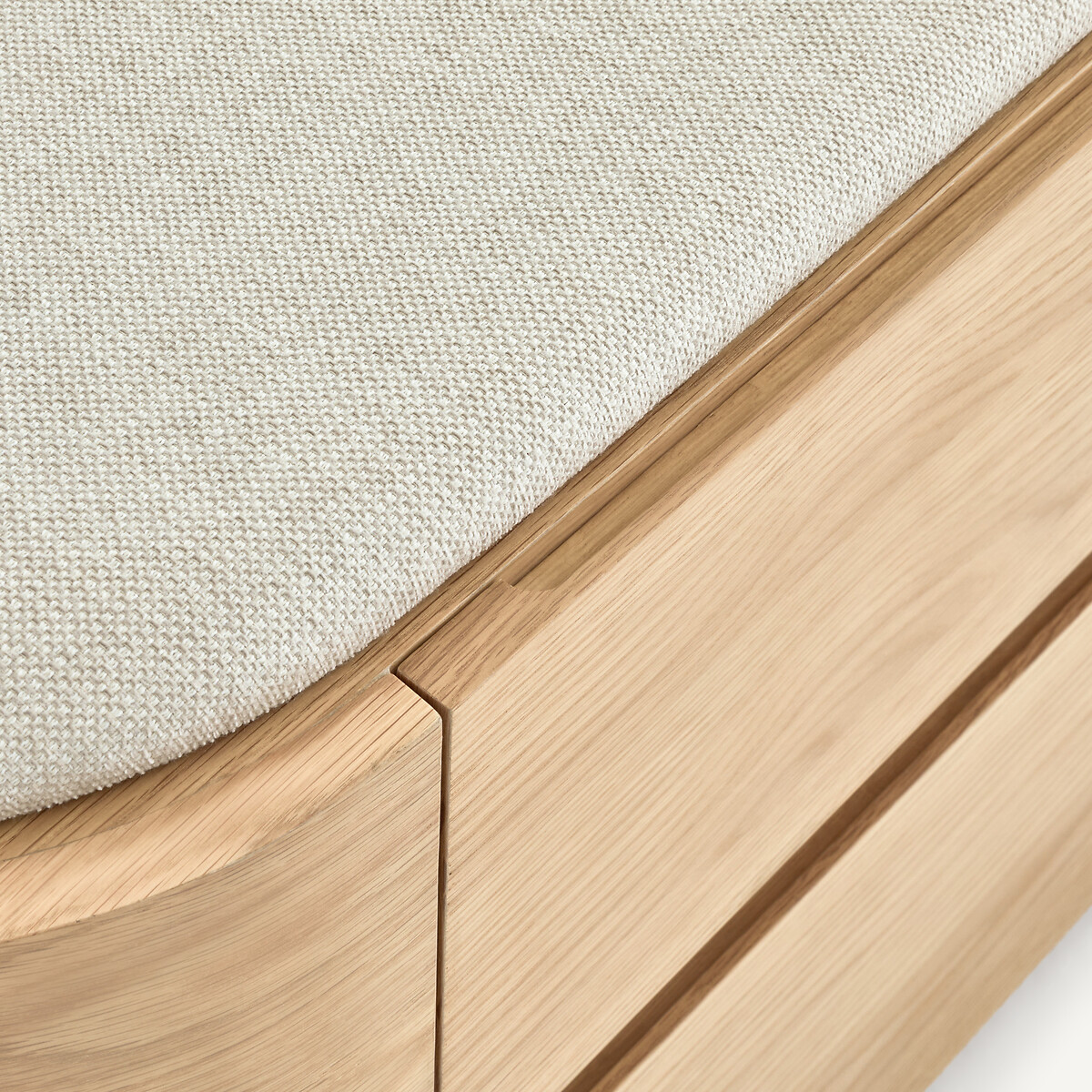 Mueble bajo para armario modular en chapa de roble, EVORIA natural, AM.PM
