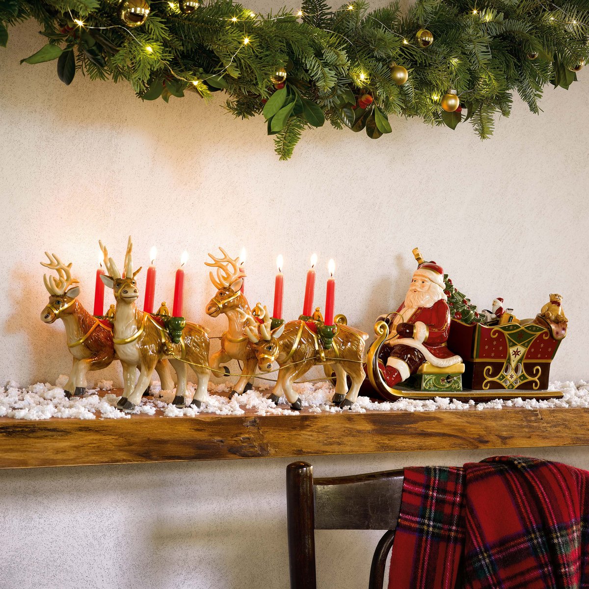 Santa's Promenade En Traîneau CHRISTMAS TOYS multicolore, VILLEROY & BOCH