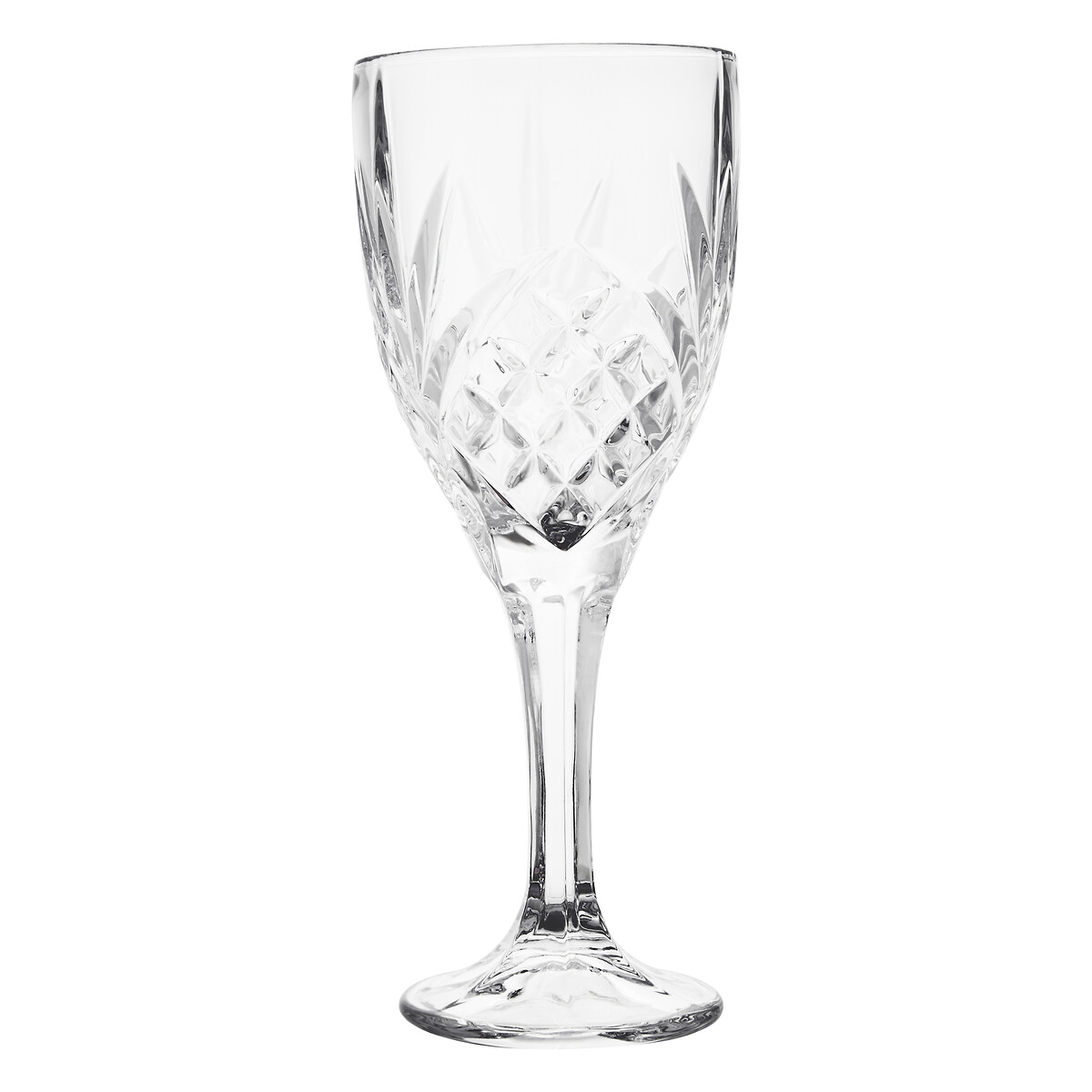 Set of 4 Crystal Wine Glasses transparent, SO'HOME