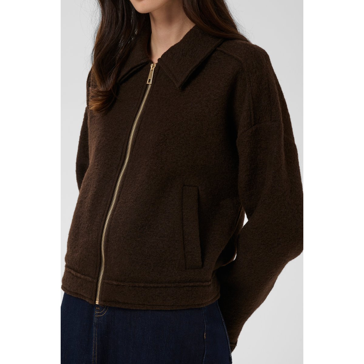Manteau marron coffee bean, CULTURE