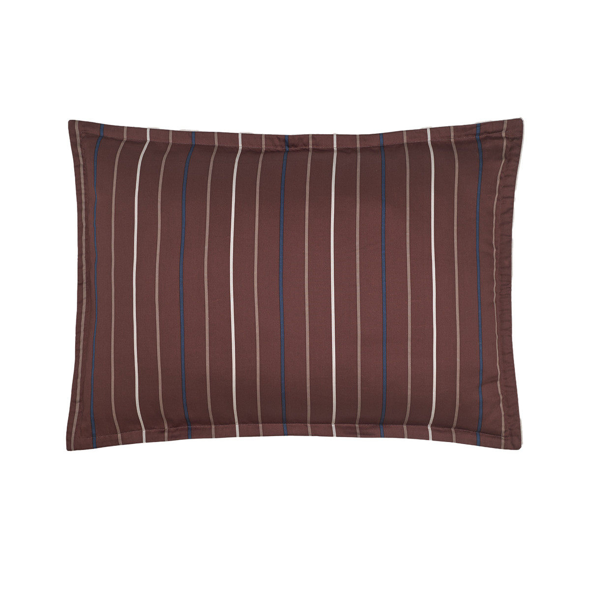 Parure housse de couette satin + 2 taies 50x70 cm ARBORESCENCE noisette, SENSEI MAISON