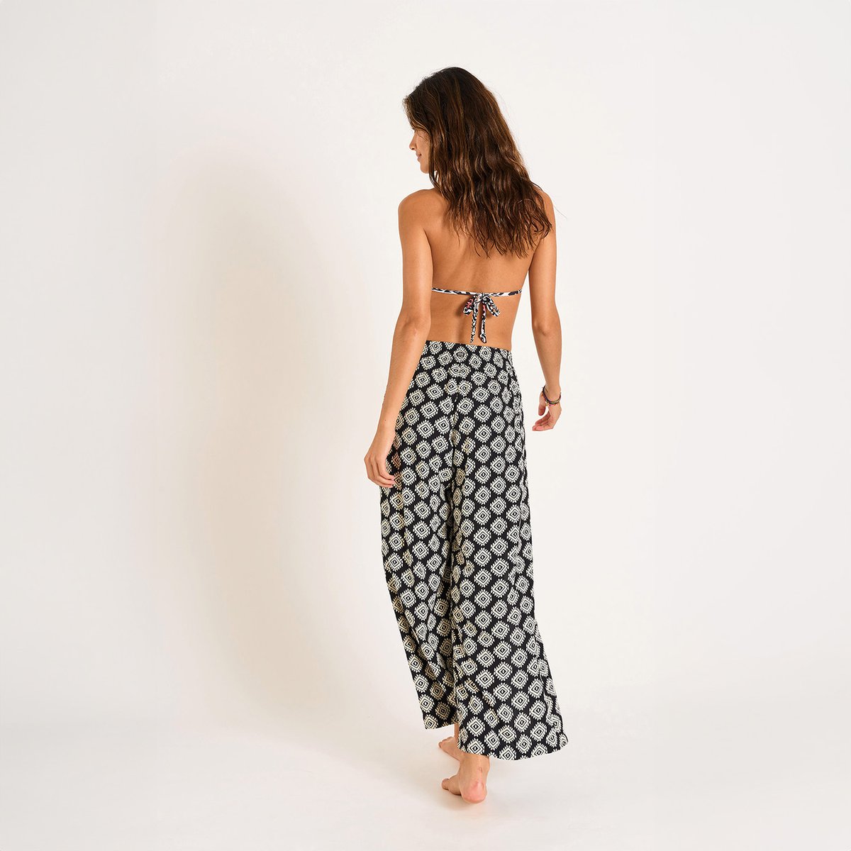 Pantalon Stefa - SARONG noir, BANANA MOON