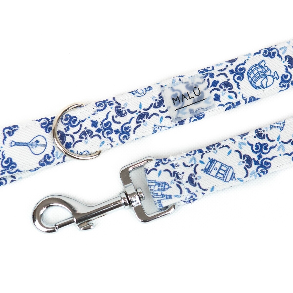 Trela Saudade, Malü Pet Wear blue, MALU PET WEAR