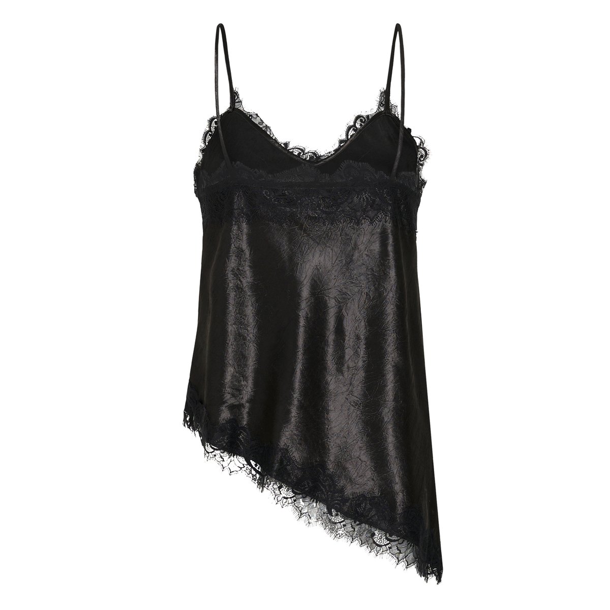 Blouse sans manches noir black, SOAKED IN LUXURY