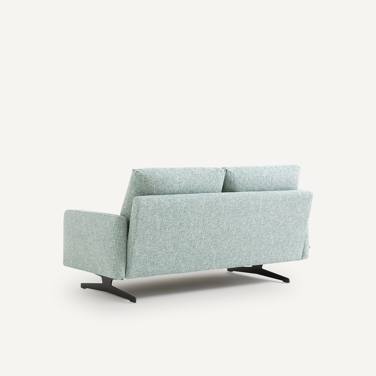 Zetel, 2-zit, in gemengd katoen, Delicato aquamarine, AM.PM