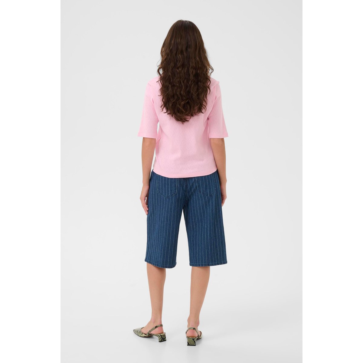 T-shirt à manches courtes rose lilac sachet, CULTURE