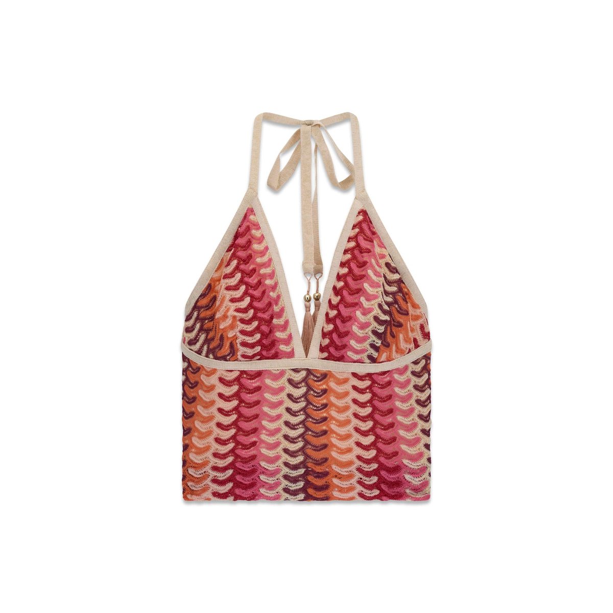 Haut Court En Maille rose multi, GUESS