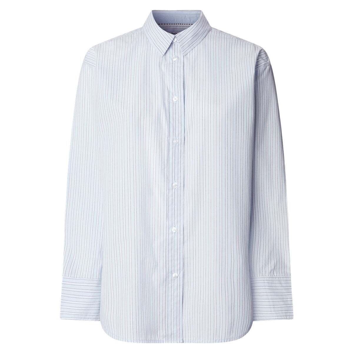 Chemise Coupe Ample En Popeline horizon bleu, PEPE JEANS