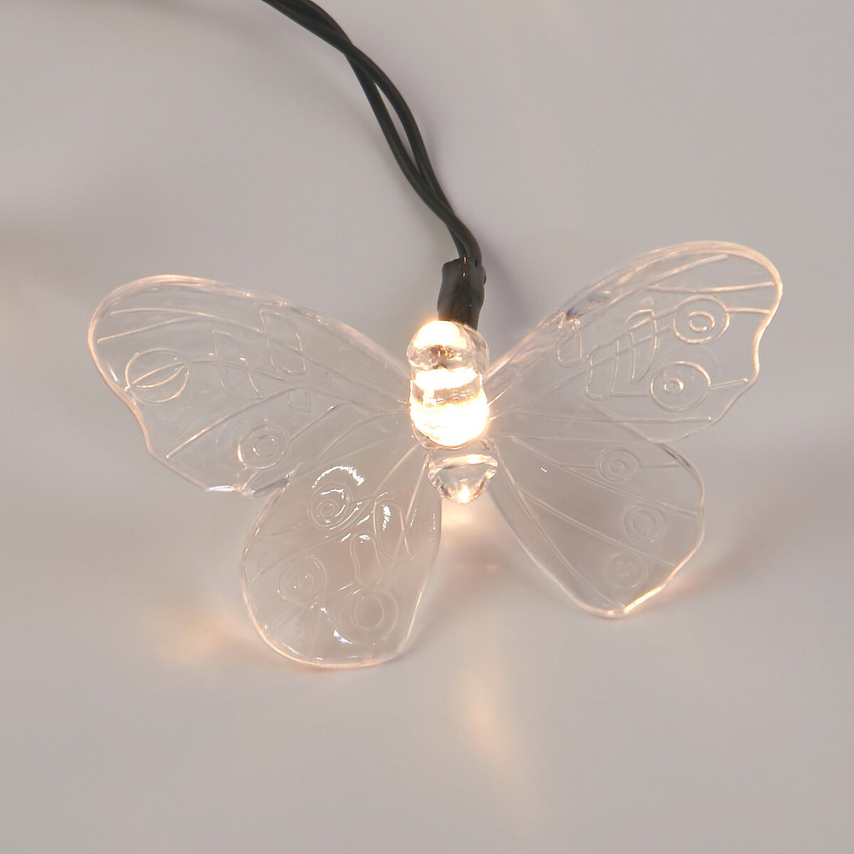 29cm LED Battery Butterfly String Lights in White white, SO'HOME