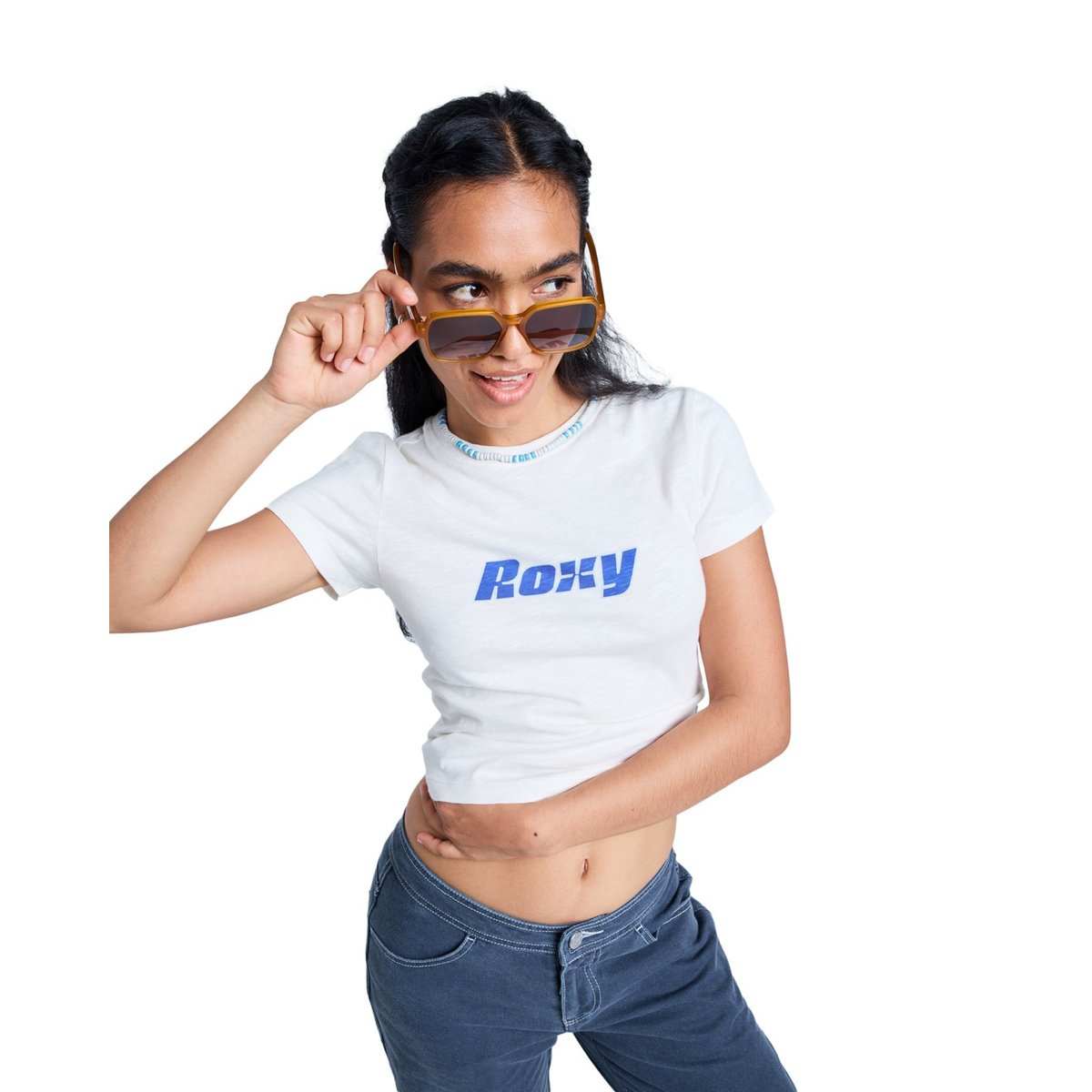 Baby tee en coton BABY. blanc whisper white, ROXY