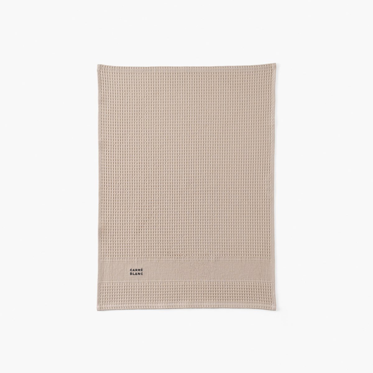 Torchon de cuisine SIGNATURE grege, CARRE BLANC