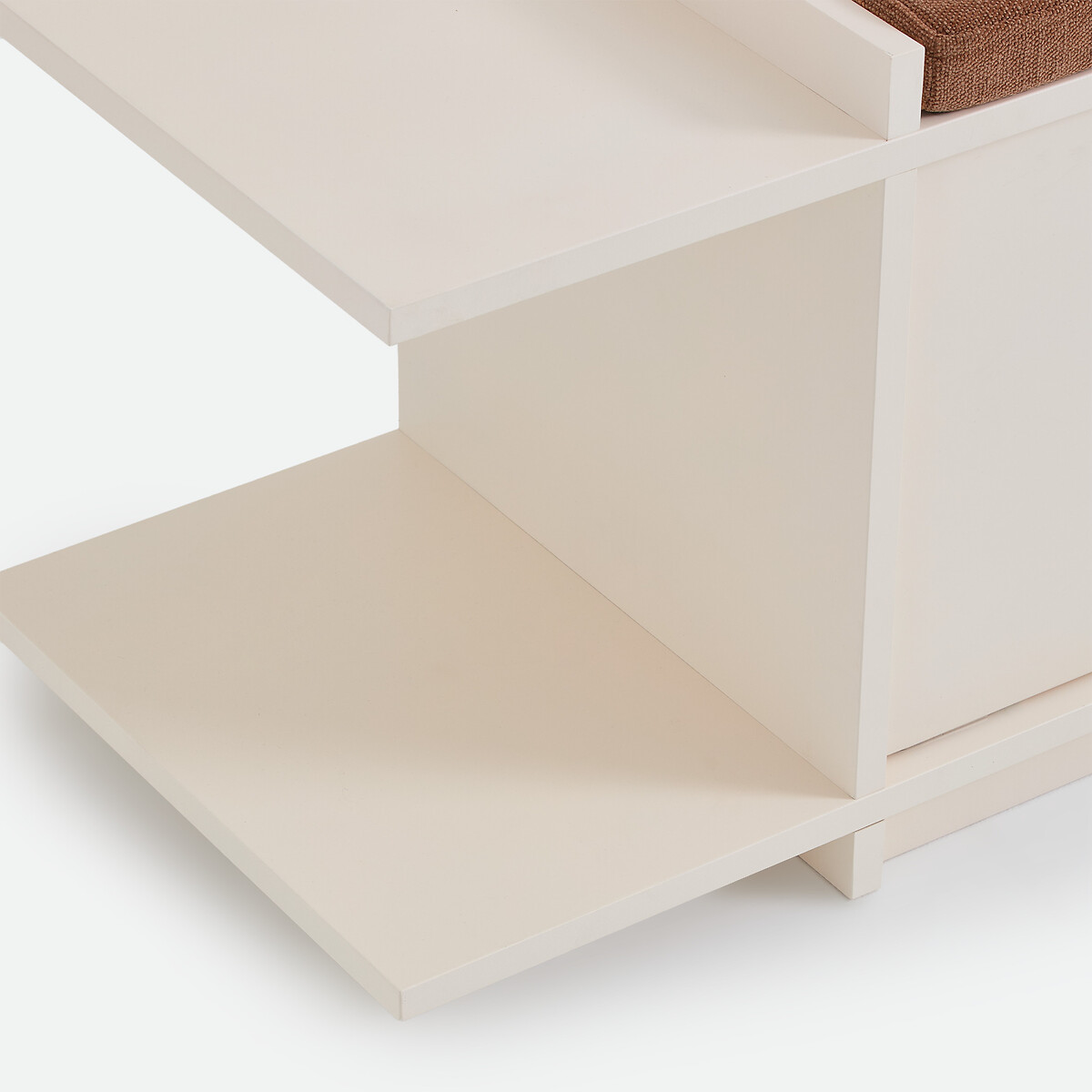 Banc d'entrée, avec coussin d'assise, MILOR ivoire, LA REDOUTE INTERIEURS