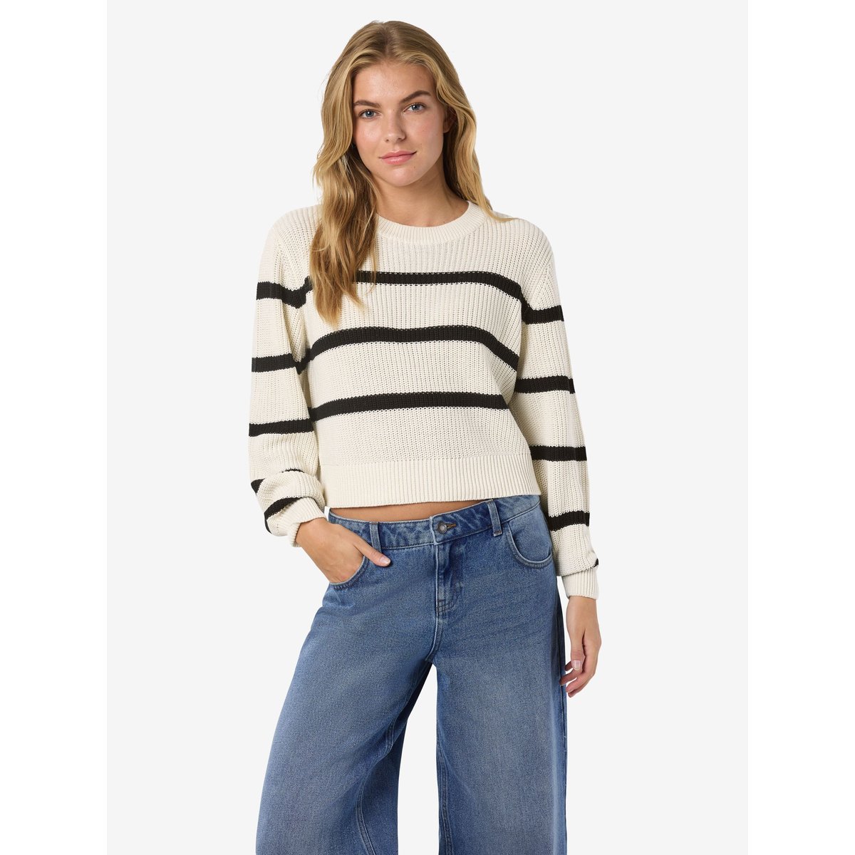Pull En Maille eggnog, NOISY MAY