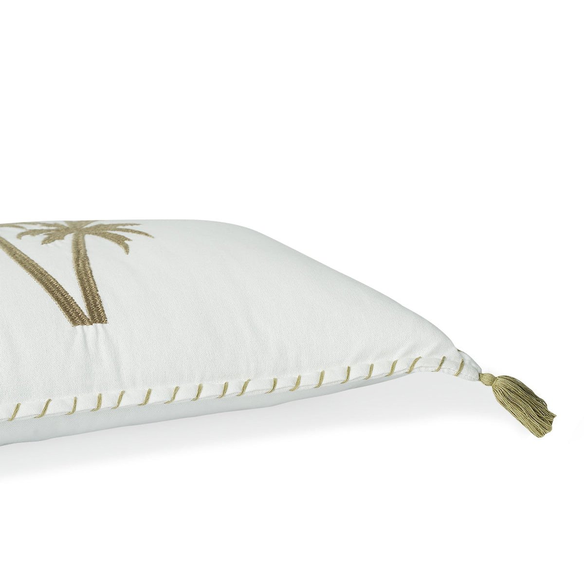 Coussin toile de coton OASIS sable, FEBRONIE