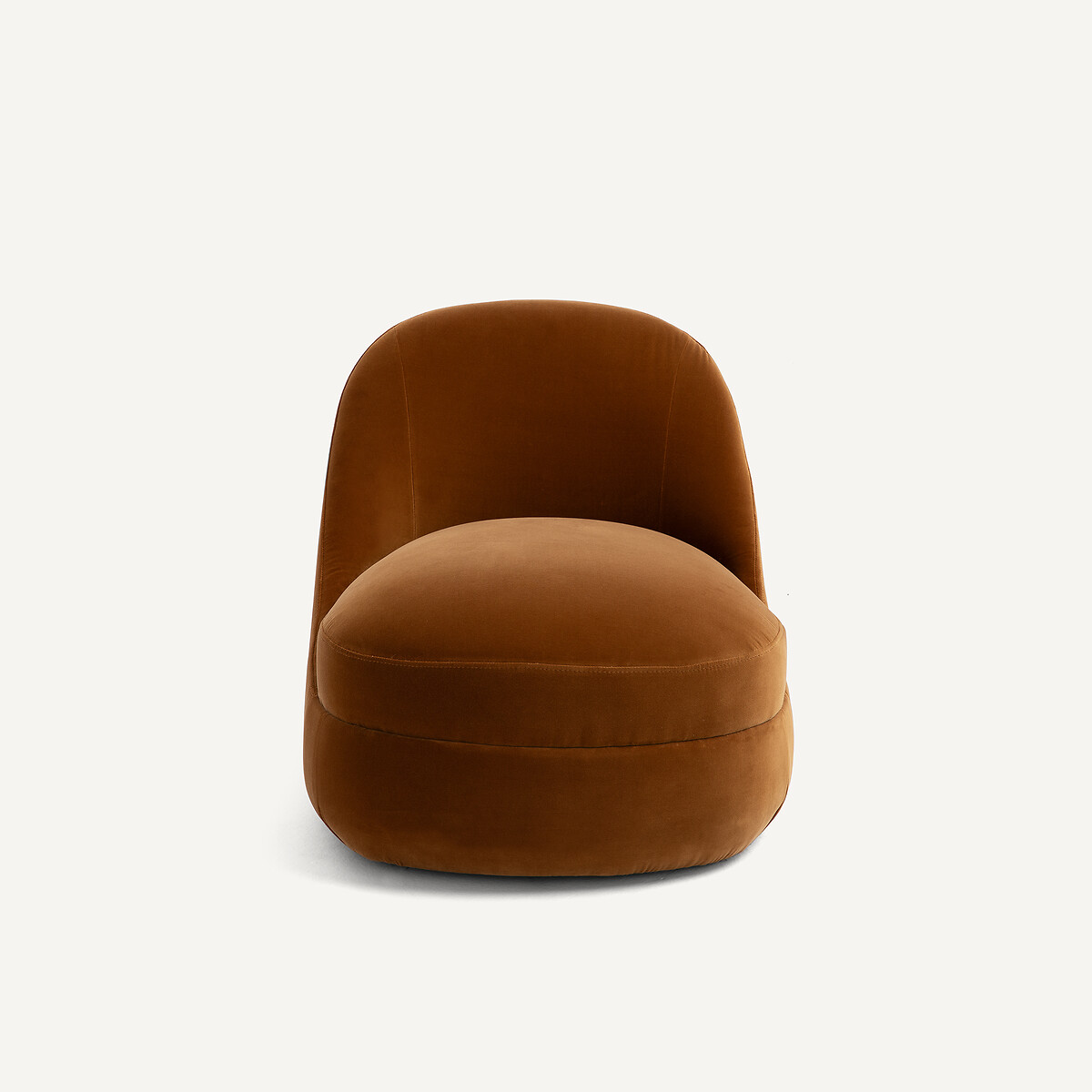 Sillón de terciopelo, AKENA caramelo, AM.PM