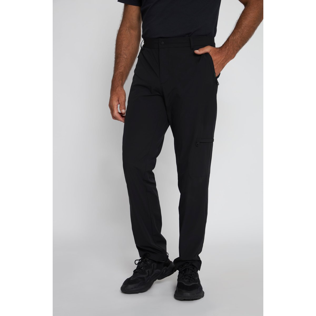 Pantalon de trekking Outdoor. Technologies noir, JP1880