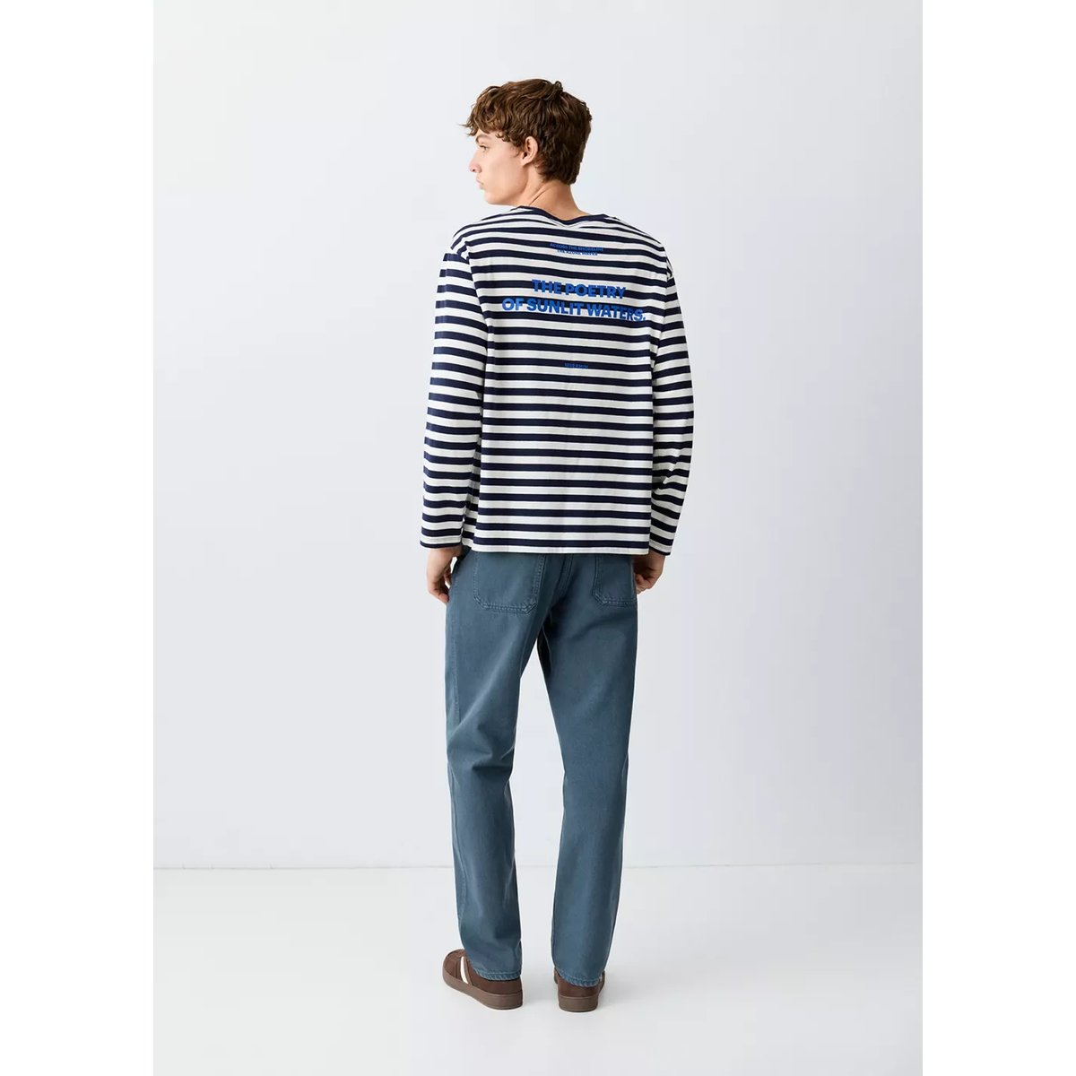 Jean regular-fit bleu, MANGO TEEN
