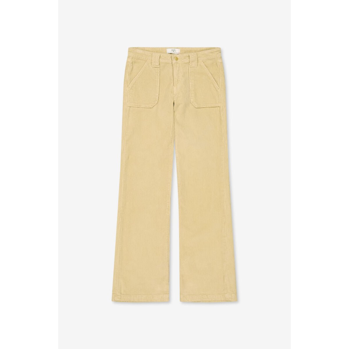 Pantalon flare FLAREVEL beige, LE TEMPS DES CERISES