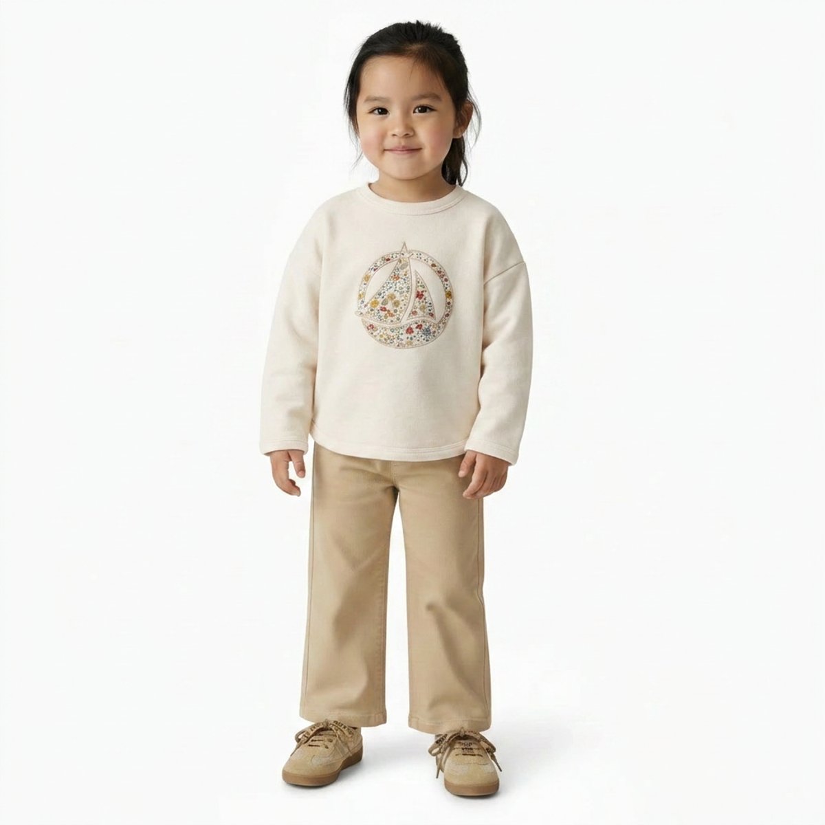 Pull bébé - Très bon état beige, PETIT BATEAU
