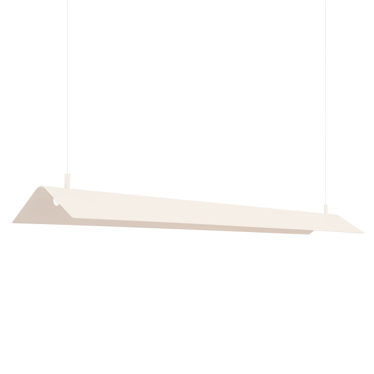 Suspension Acier Beige LED 1 Elva beige, EDEN