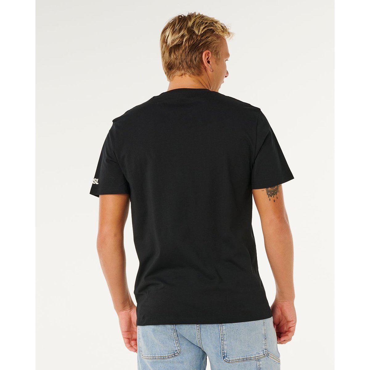 T-shirt relax MEO PENICHE Pro 2026 black, RIP CURL