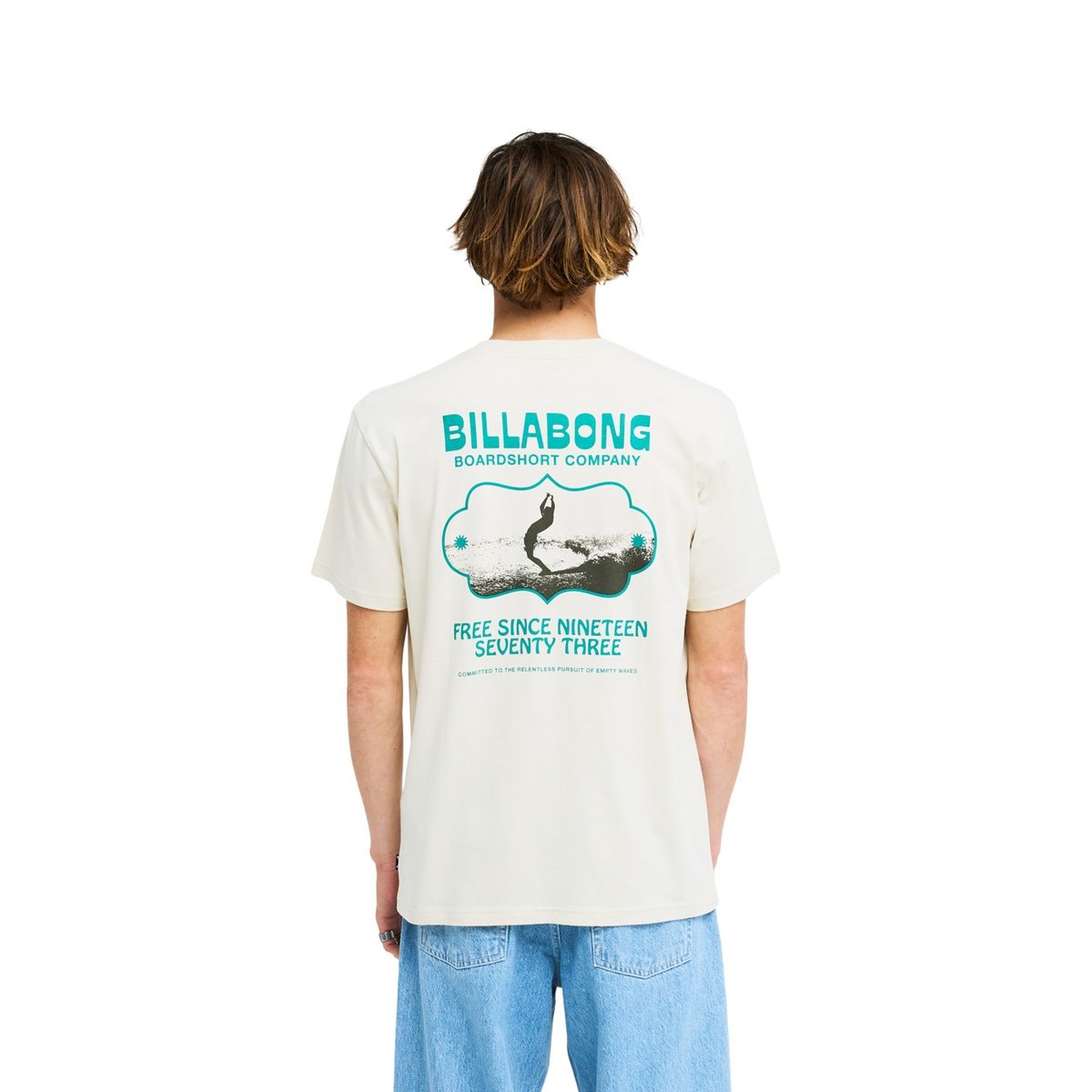 T shirt manches courtes GLANCE beige oatmeal, BILLABONG