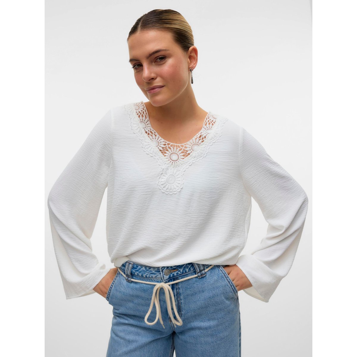Blouse snow white, VERO MODA