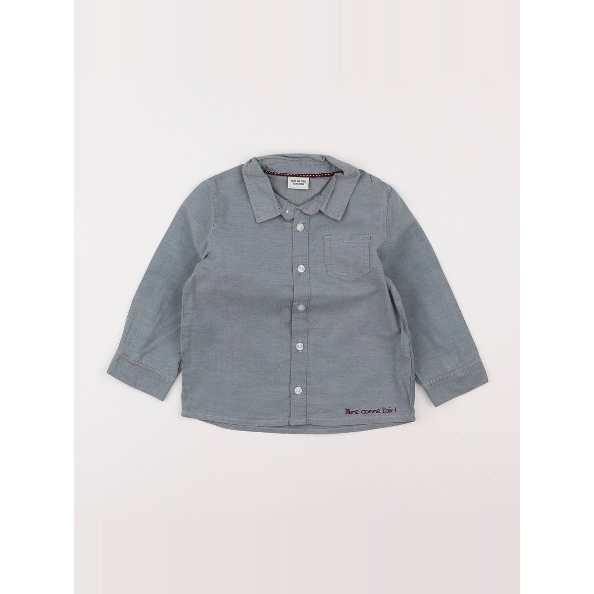 Chemise - Très bon état bleu, TAPE A L'OEIL