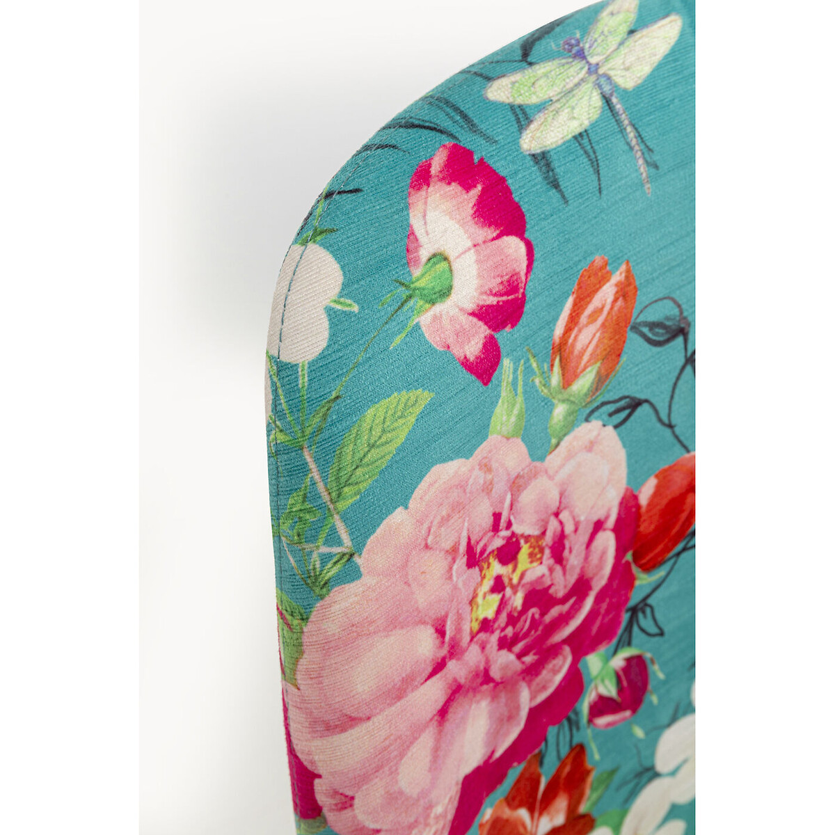 Chaise East Side Flower Fever fuchsia bleu, KARE DESIGN