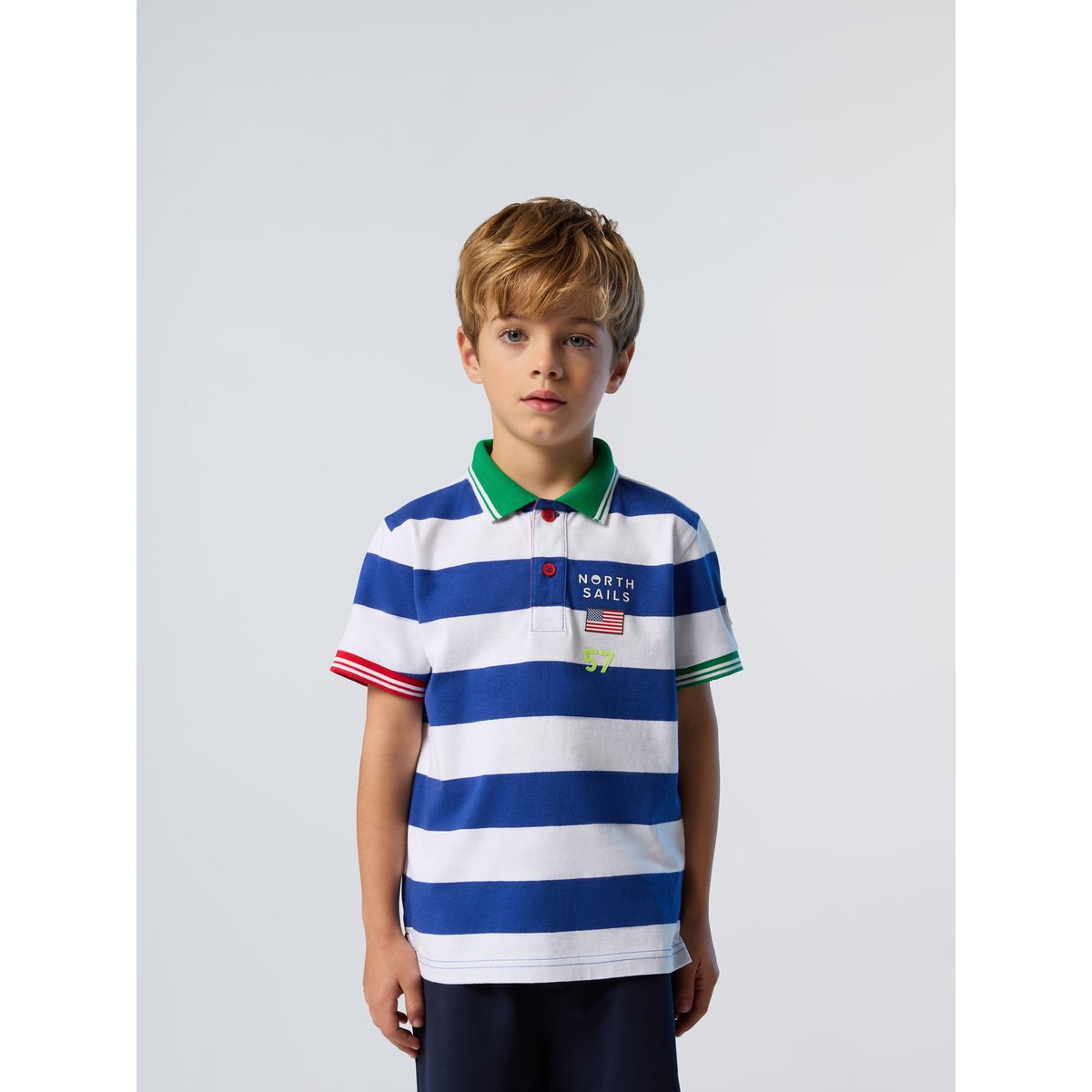 Polo en jersey rayé combinaison 1, NORTH SAILS