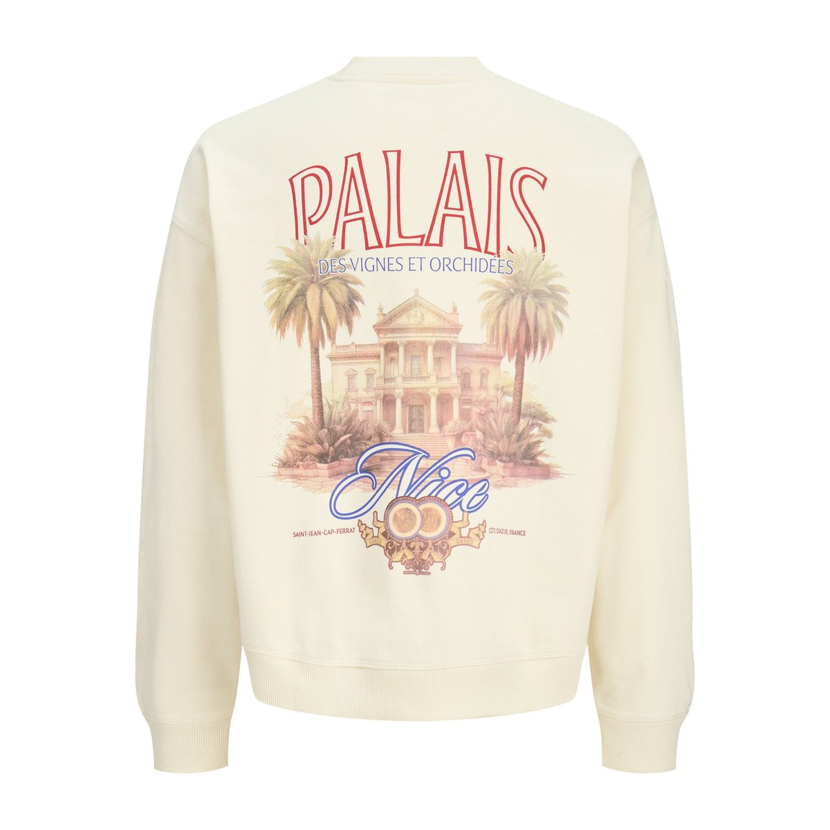 Sweat-Shirt blanche - antique white 1, JACK & JONES