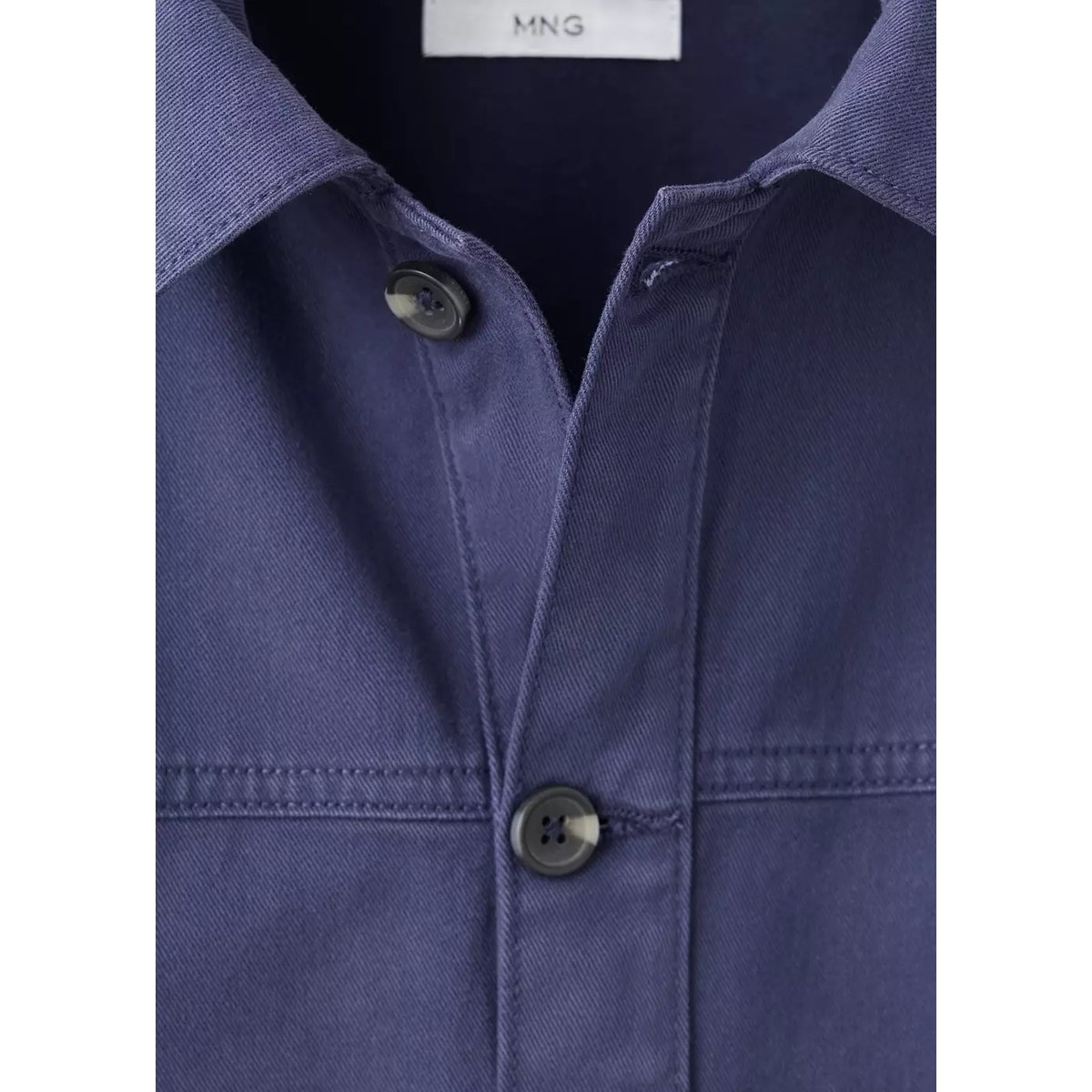 Blouson en jean bleu marine, MANGO KIDS