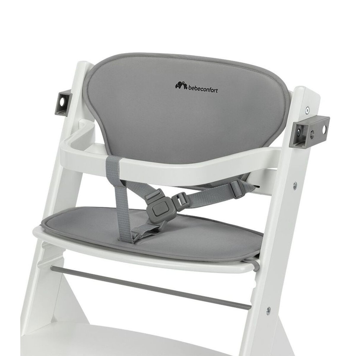 Chaise haute évolutive Timba 2 avec coussin white, BEBECONFORT