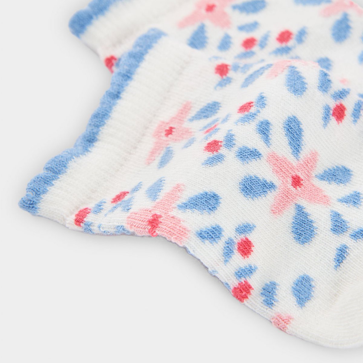 Pack de chaussettes en coton blanc, BOBOLI