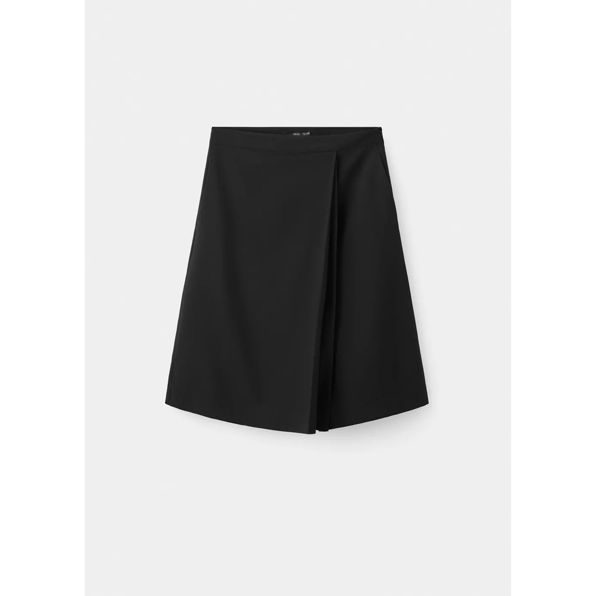 Jupe short noir, MANGO