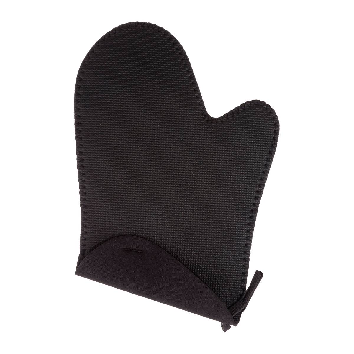 Gant de cuisine en néoprène résistant à la chaleur ESSENTIELS noir, 5FIVE SIMPLY SMART